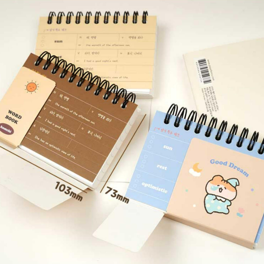 Master Your Vocab: Cute Character Spiral Notebook Bundle