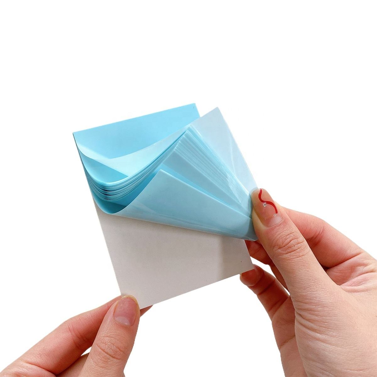 Waterproof & Transparent: PET High-Visibility Memo Pads
