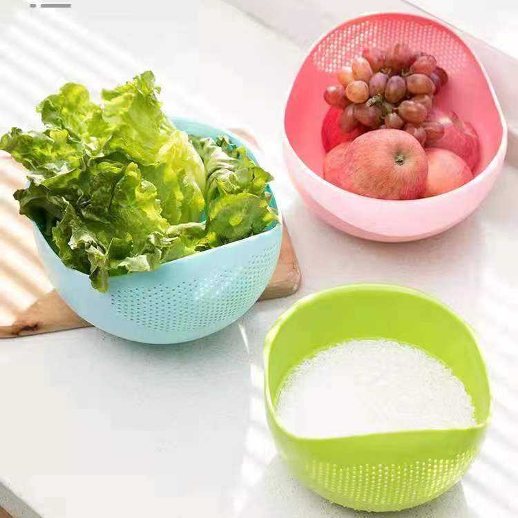 Multifunctional Rice Washing Strainer & Kitchen Drainer Basket