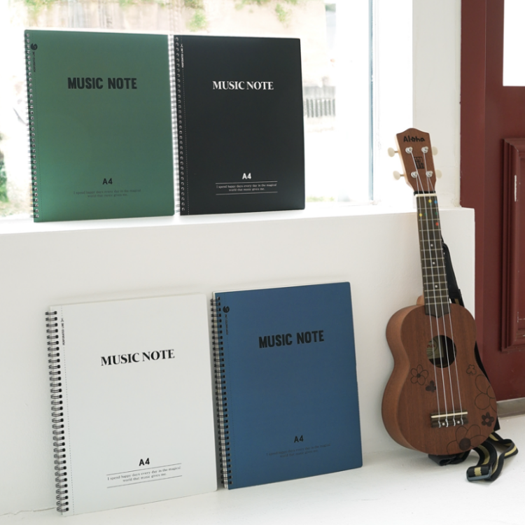 Symphony Sheets: Korean-Made A4 Musical Composition Book