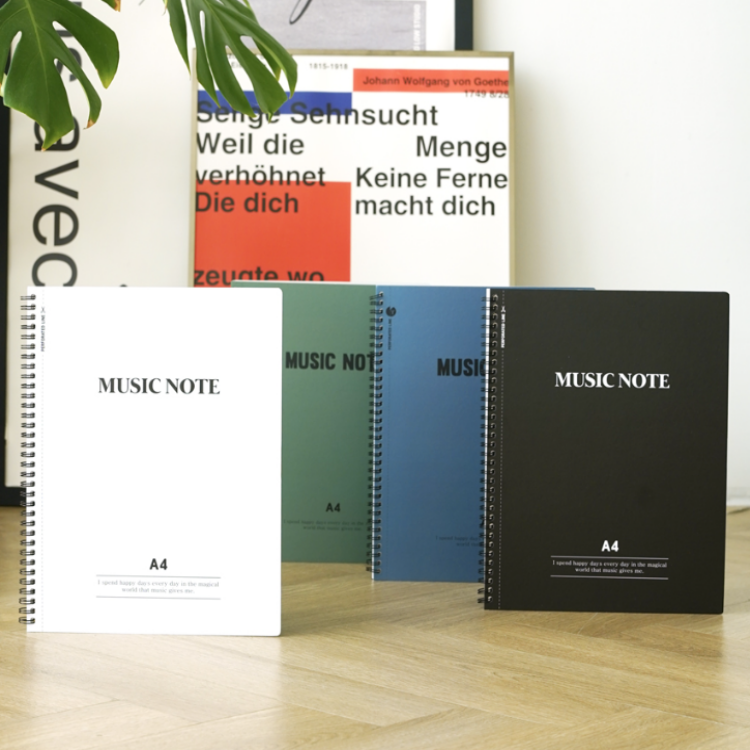 Symphony Sheets: Korean-Made A4 Musical Composition Book
