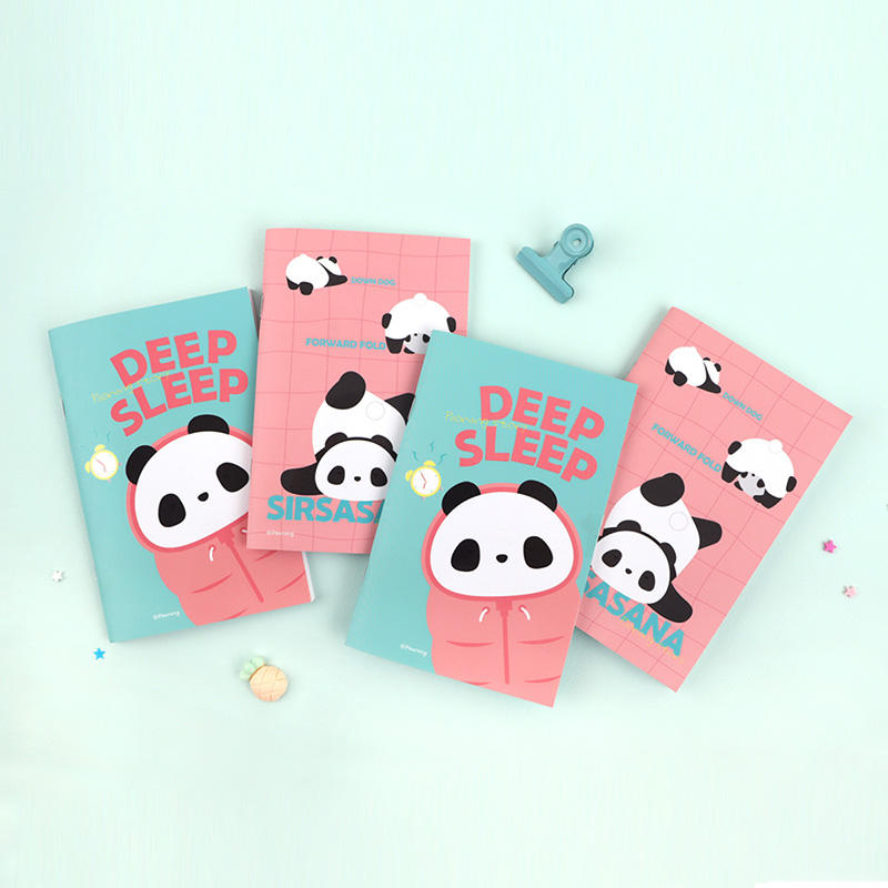 Sweet Scribbles: Korean Style Saddle-Stitched Mini Notebook