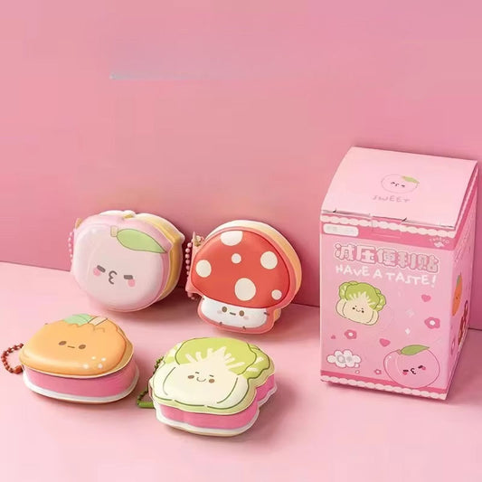 Cute Cartoon Self-Adhesive Mini Pads (80 Sheets)