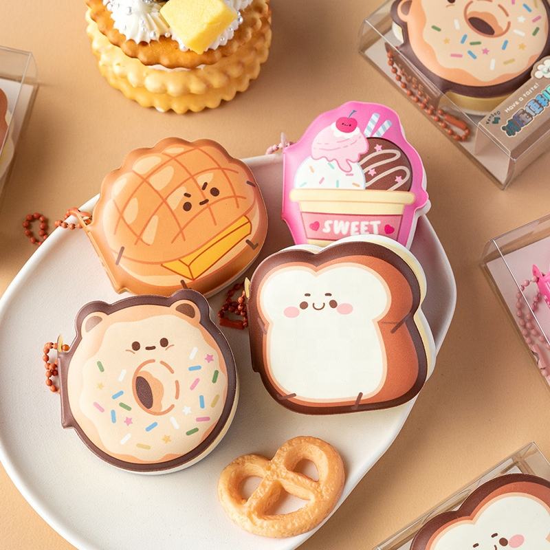 Cute Cartoon Self-Adhesive Mini Pads (80 Sheets)
